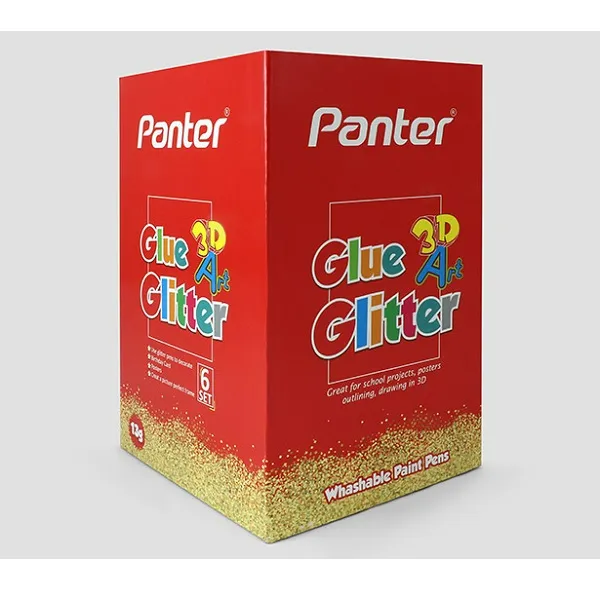 چسب هنری سه‌بعدی پنتر Glitter کد AG 441